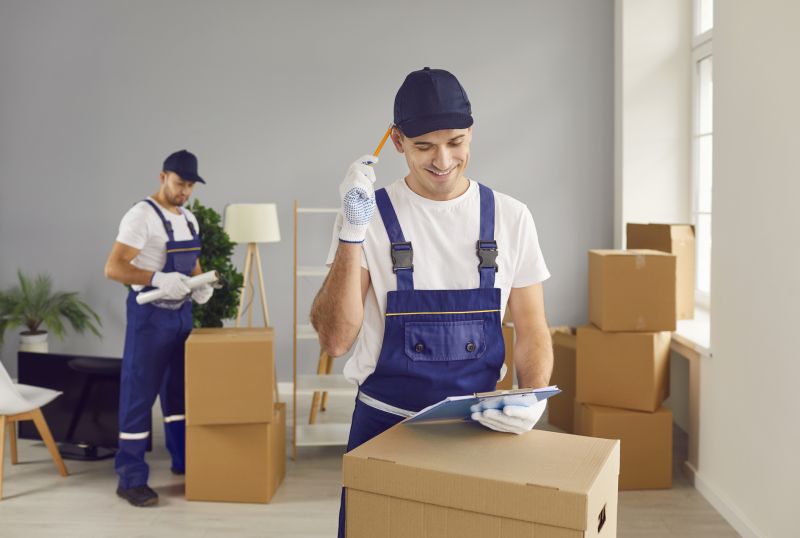 Professionals lift safely, avoiding strain